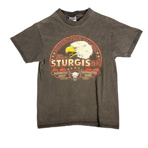 Vintage 1998 Sturgis Motorcycle Rally Graphic T Shirt Vintage Hanes Tee